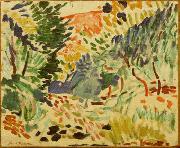 Henri Matisse Landscape at Collioure painting